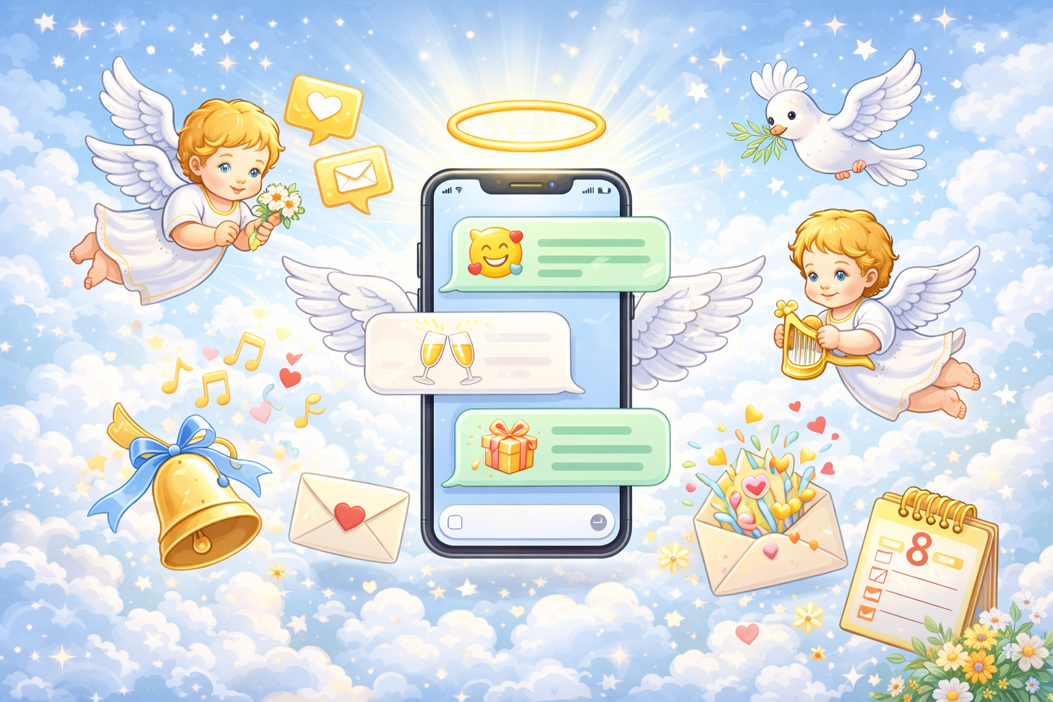 Що писати у смс-привітанні: короткі й ефектні формати